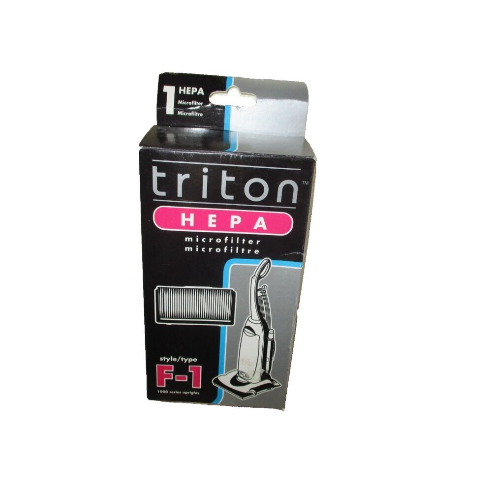 Triton Hepa Microfilter Type F-1 1000 Seies Upright Vaccum Filter